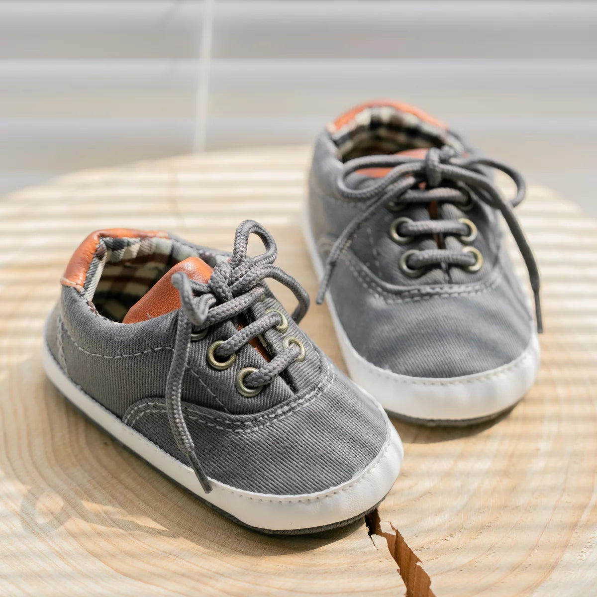 Baby Girls Boys Canvas Shoes Infant Casual Sneakers Newborn Crib Shoe for First Walkers 3-18 Months